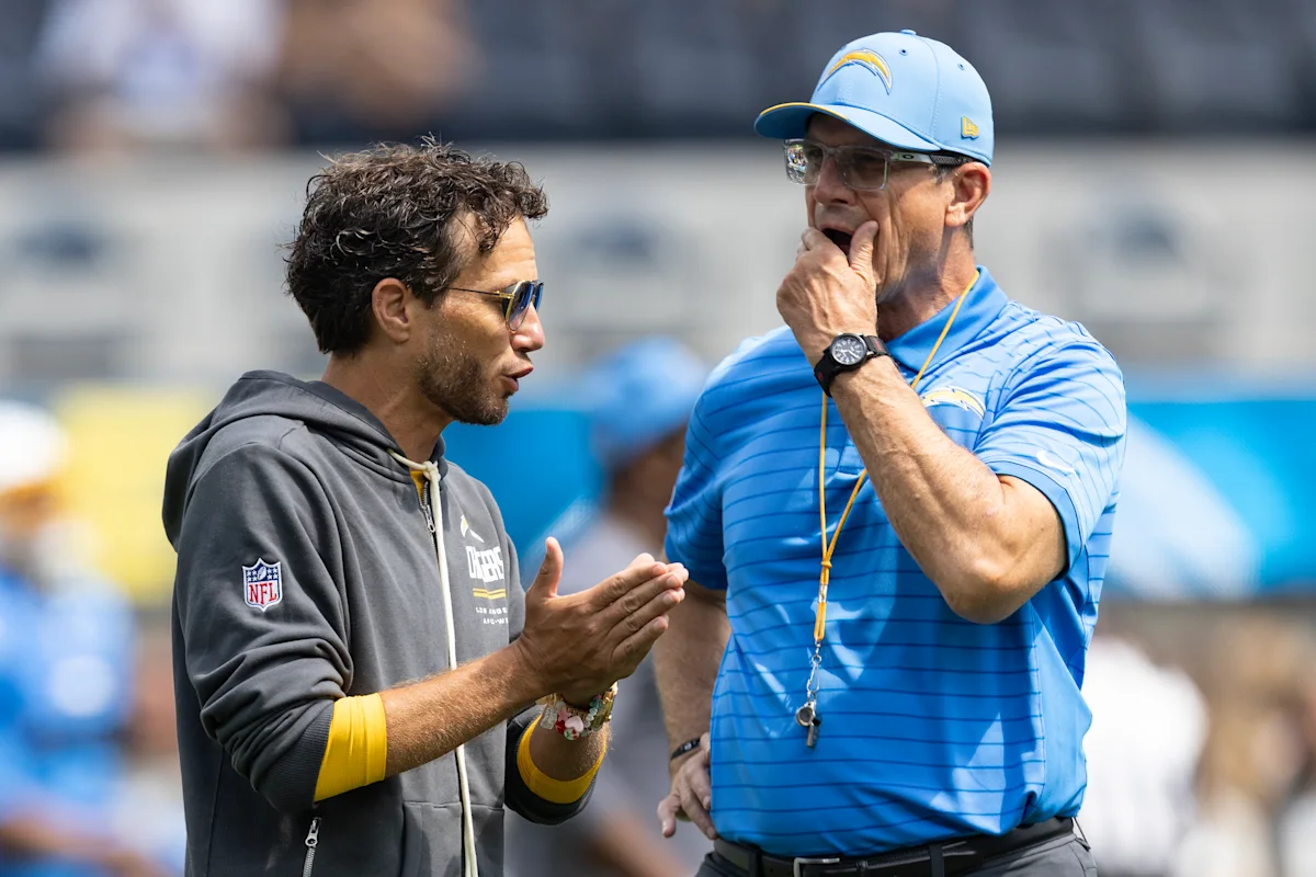 Chargers' Harbaugh Regrets Limited Preseason Play After Week 1 Loss