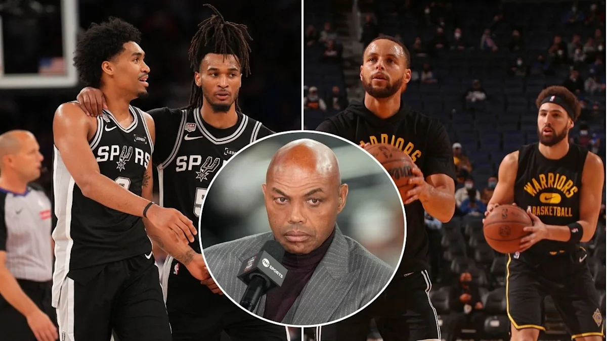 Charles Barkley Compares Spurs’ Castle and Harper to Curry and Thompson
