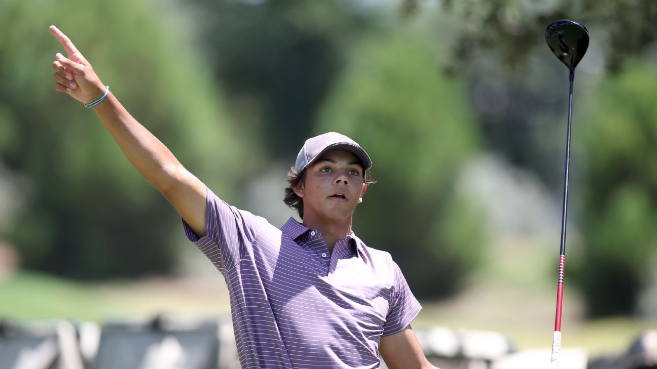 Charlie Woods Loses U.S. Junior Amateur Playoff After Camera Distraction