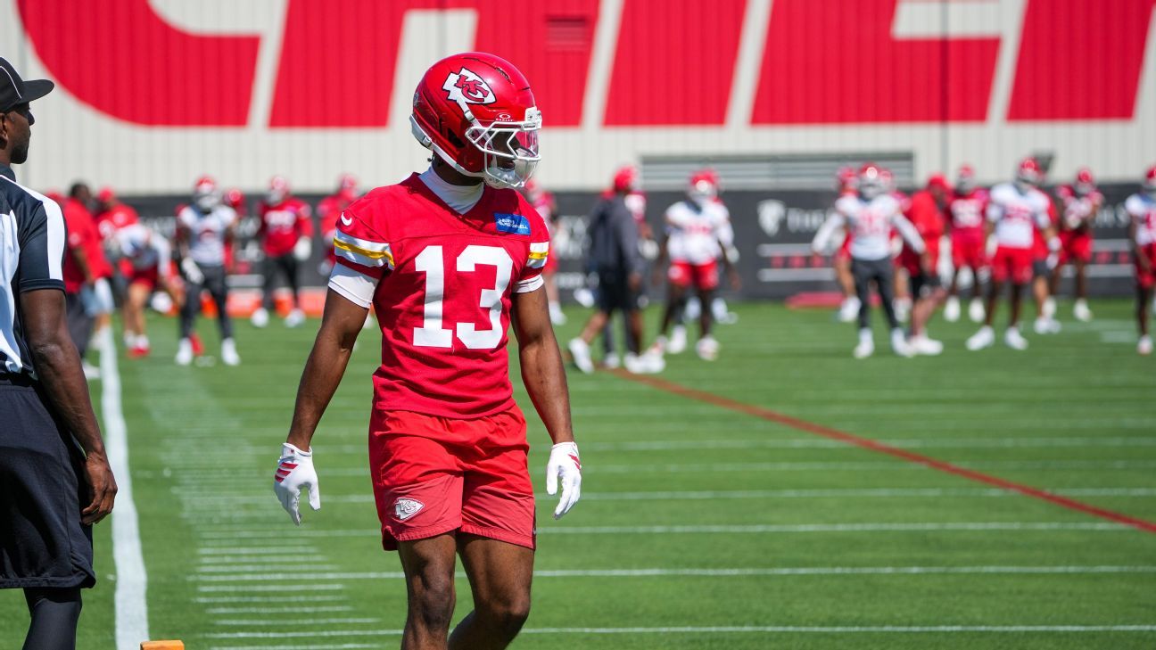 El receptor novato de los Chiefs, Cyrus Allen, sufre una lesión en la pierna