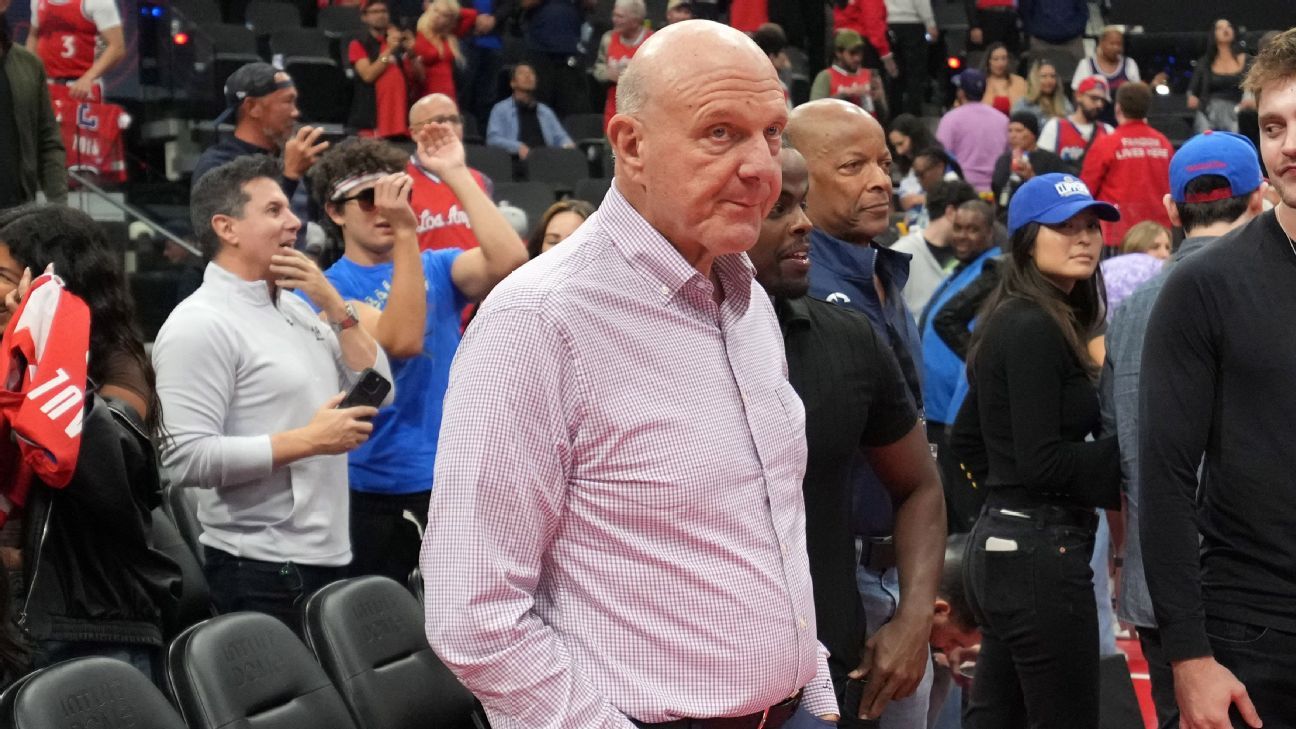 Clippers Owner Ballmer Accepts NBA Penalties