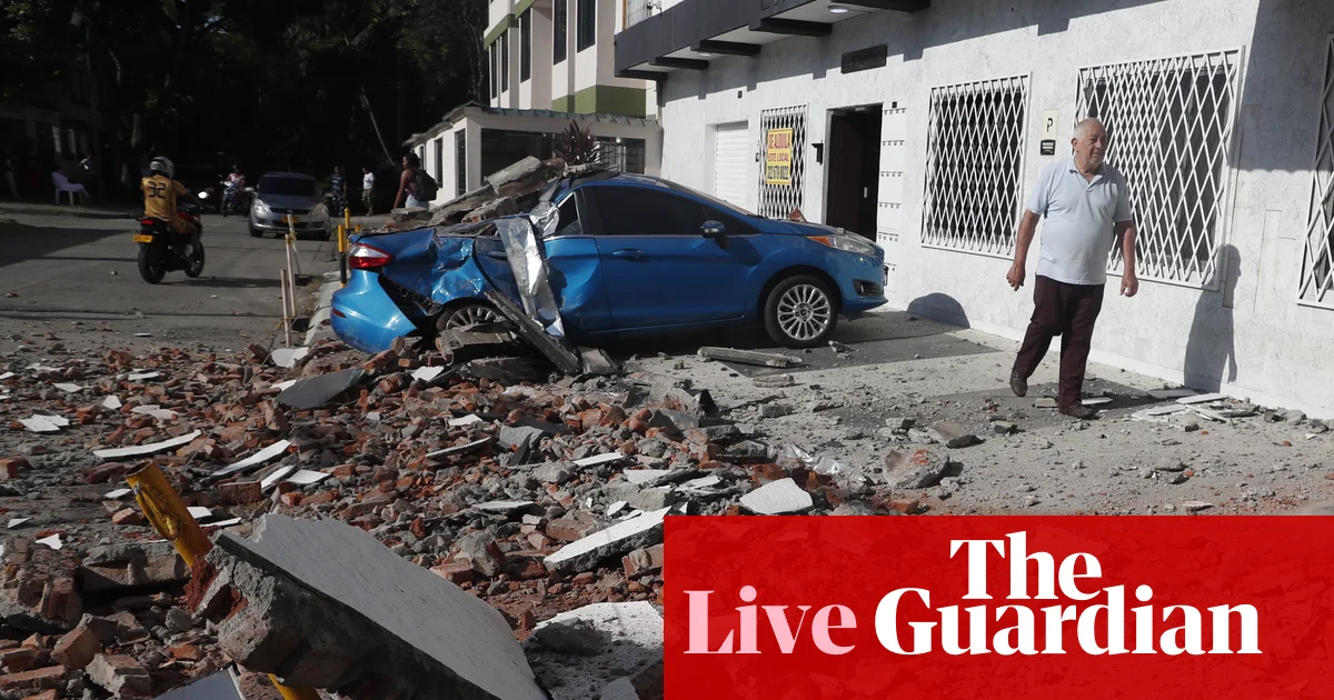 Colombia Earthquake Kills At Least 26, Traps Residents in Collapsed Buildings