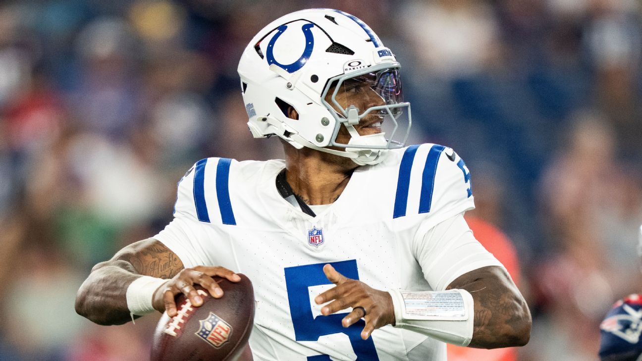 Colts deuten an, QB Anthony Richardson zu behalten