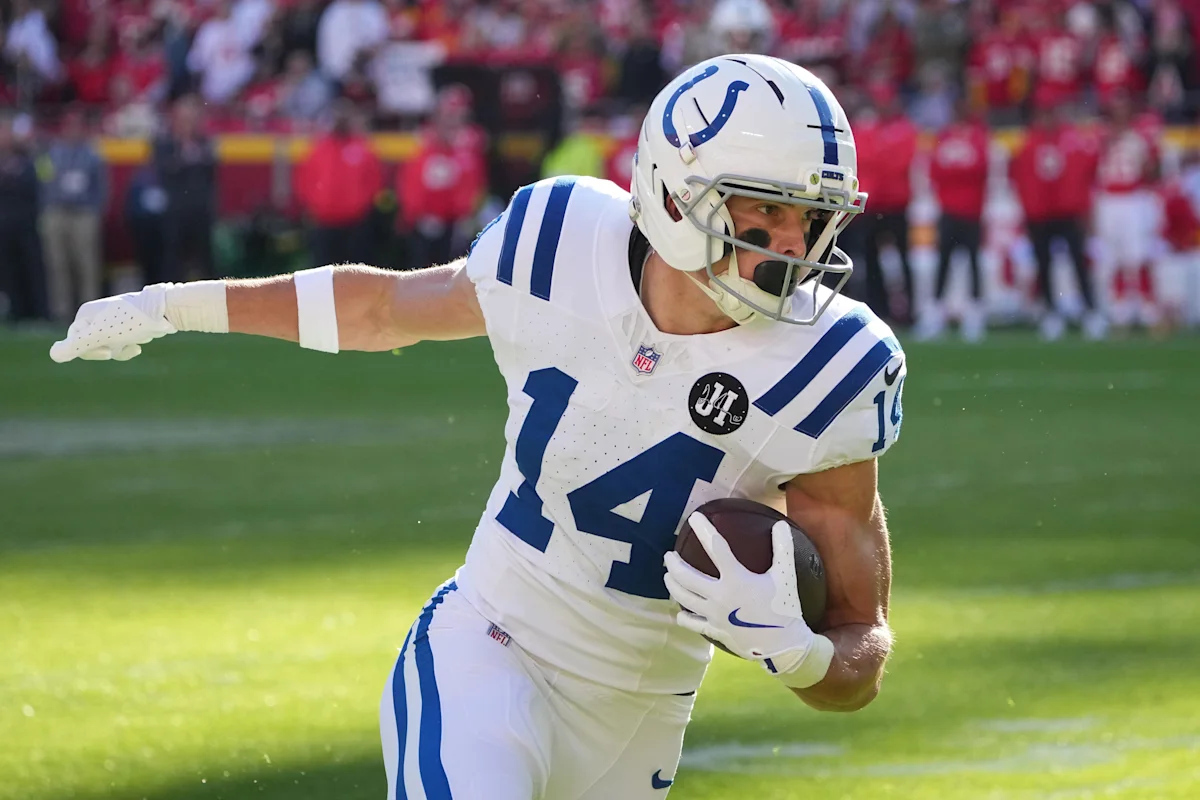 Colts Wide Receiver Room Ranked Low Entering 2026 Season