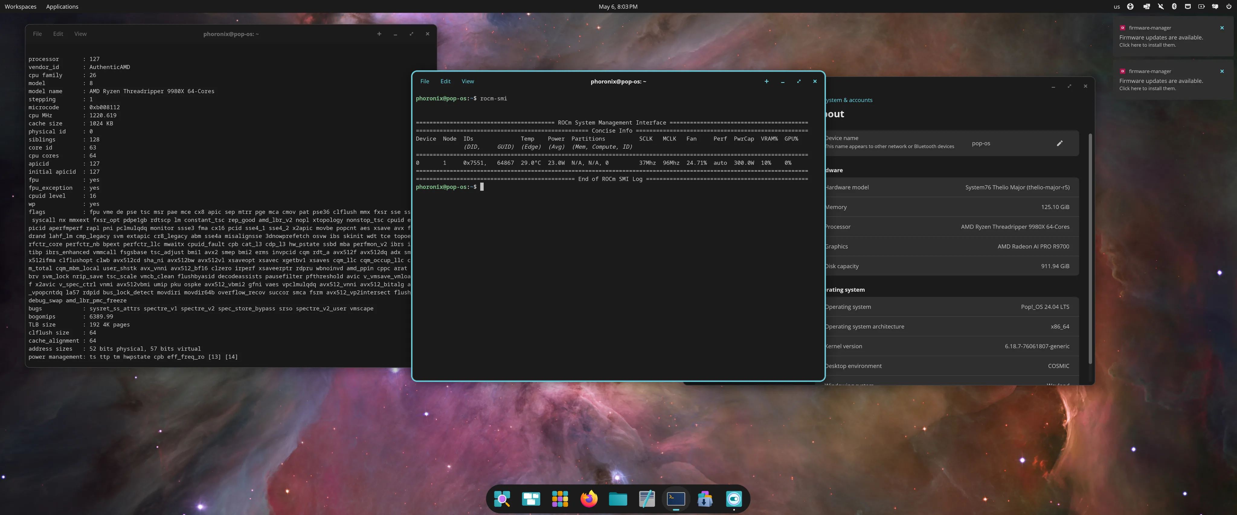 COSMIC Epoch 1.8 Brings Fixes and Minor Improvements