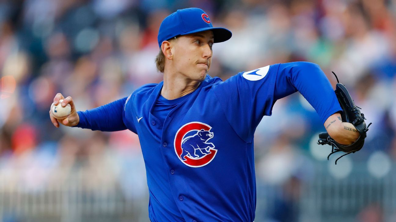 Cubs Place Two Starting Pitchers on Injured List