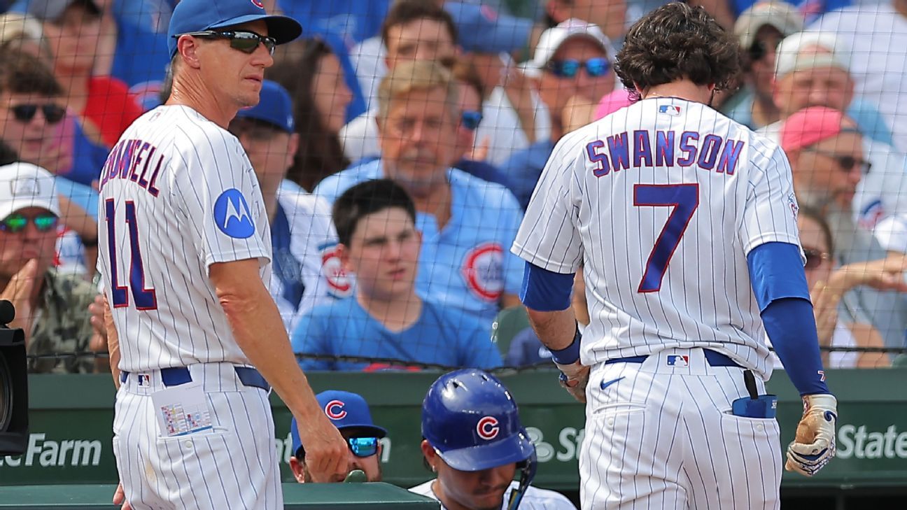 Cubs-Shortstop Dansby Swanson verlässt Spiel wegen Beschwerden