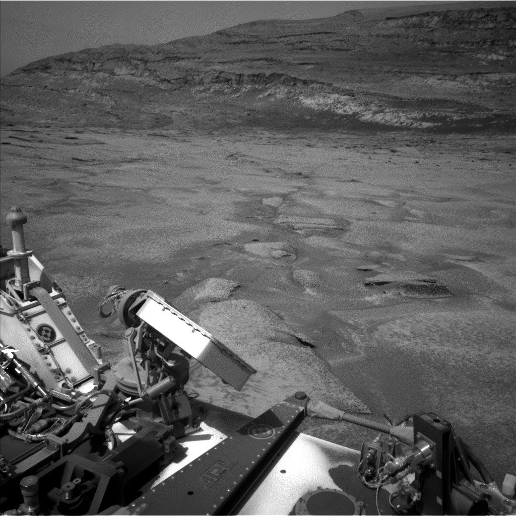 Curiosity Rover Setzt Aufstieg des Mount Sharp Fort
