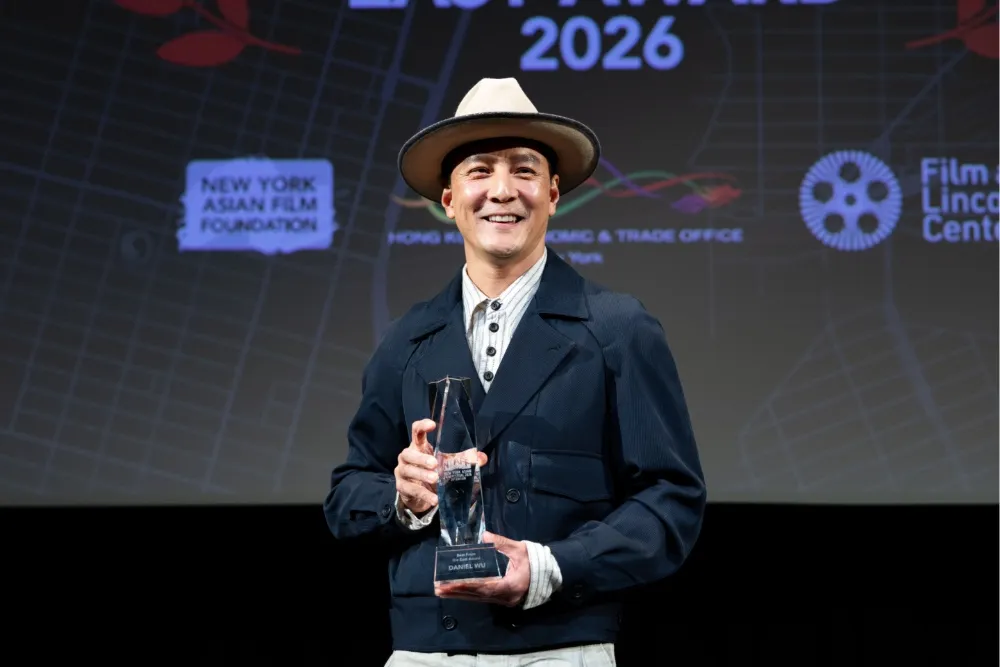 Daniel Wu bei den New Yorker Asian Film Awards geehrt