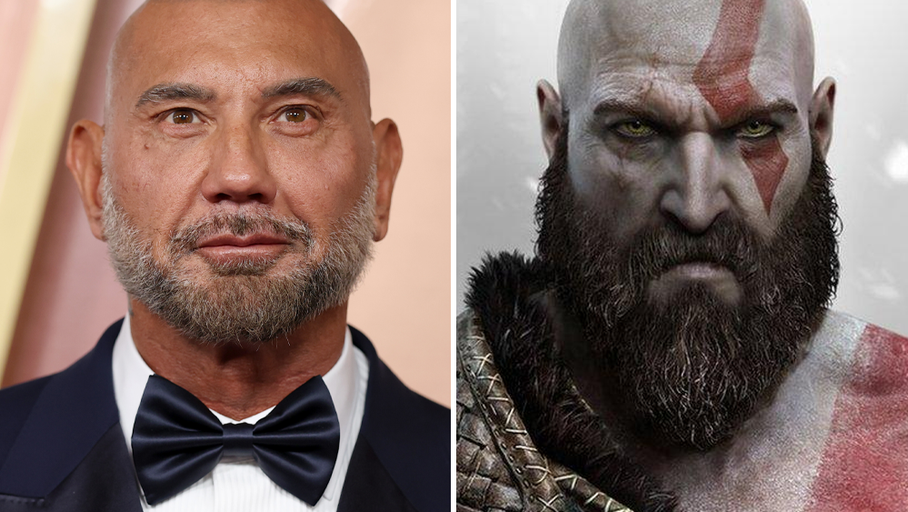 Dave Bautista to Star as Kratos in ‘God of War’ Series
