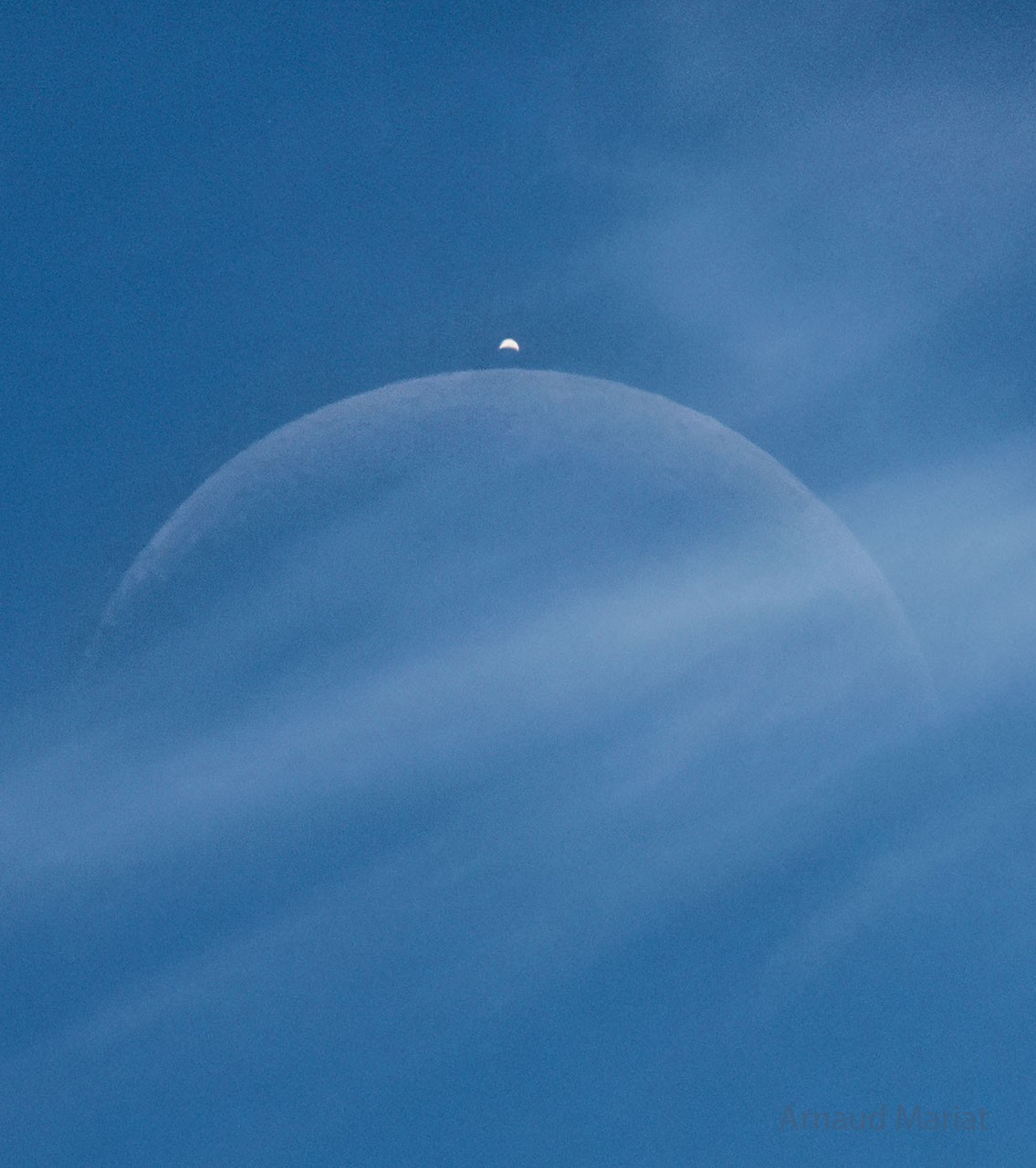 Daytime Eclipse: Moon Occults Venus