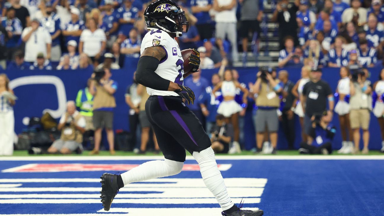 Derrick Henry Rises to Third in NFL Rushing Touchdowns