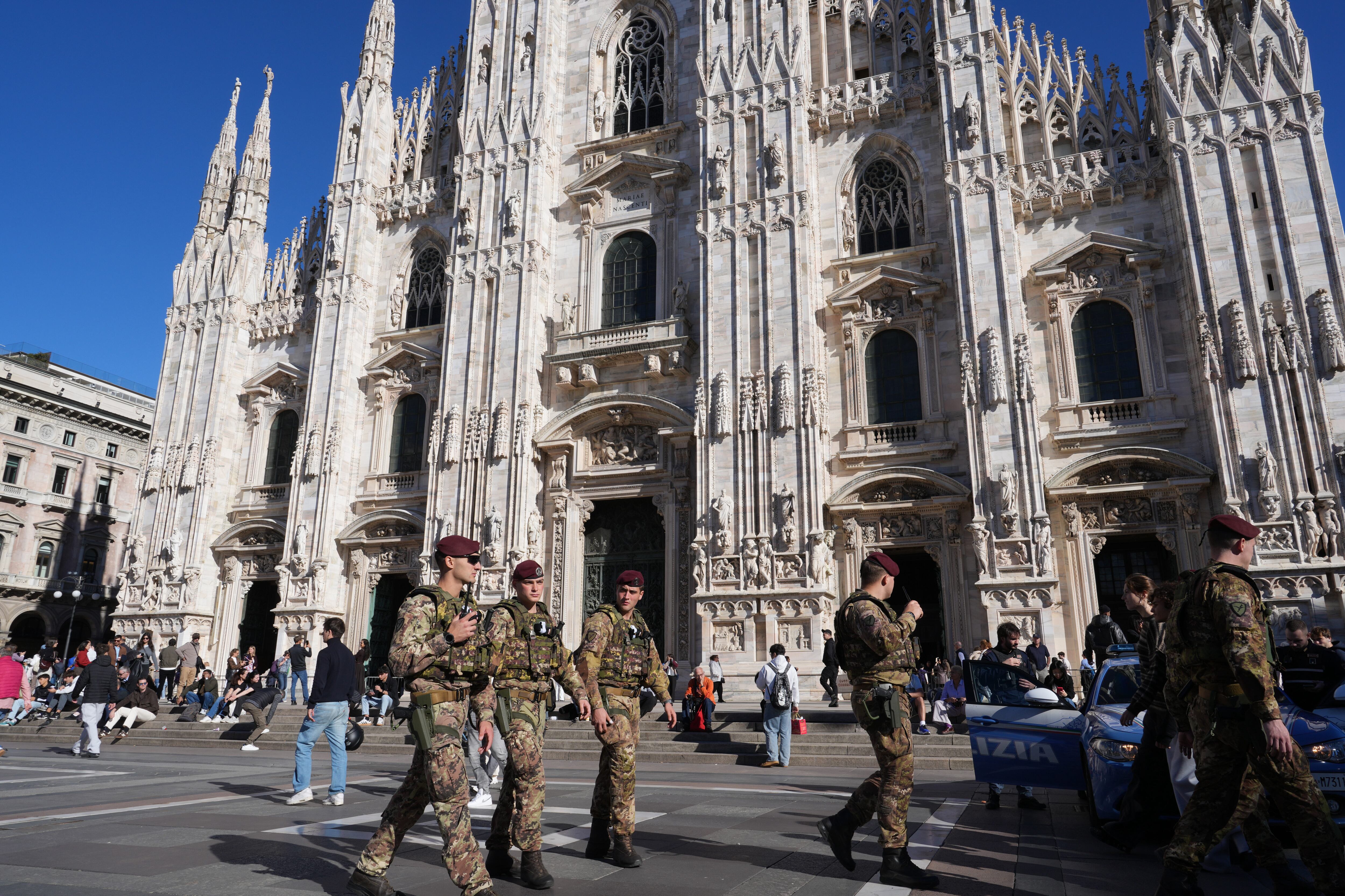 Detenido presunto promotor de protestas juveniles en Italia en medio de despliegue policial