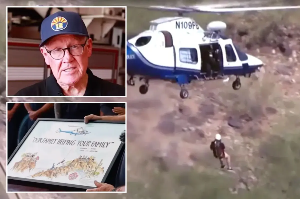 Disney Animator Thanks Crews After Arizona Mountain Rescue