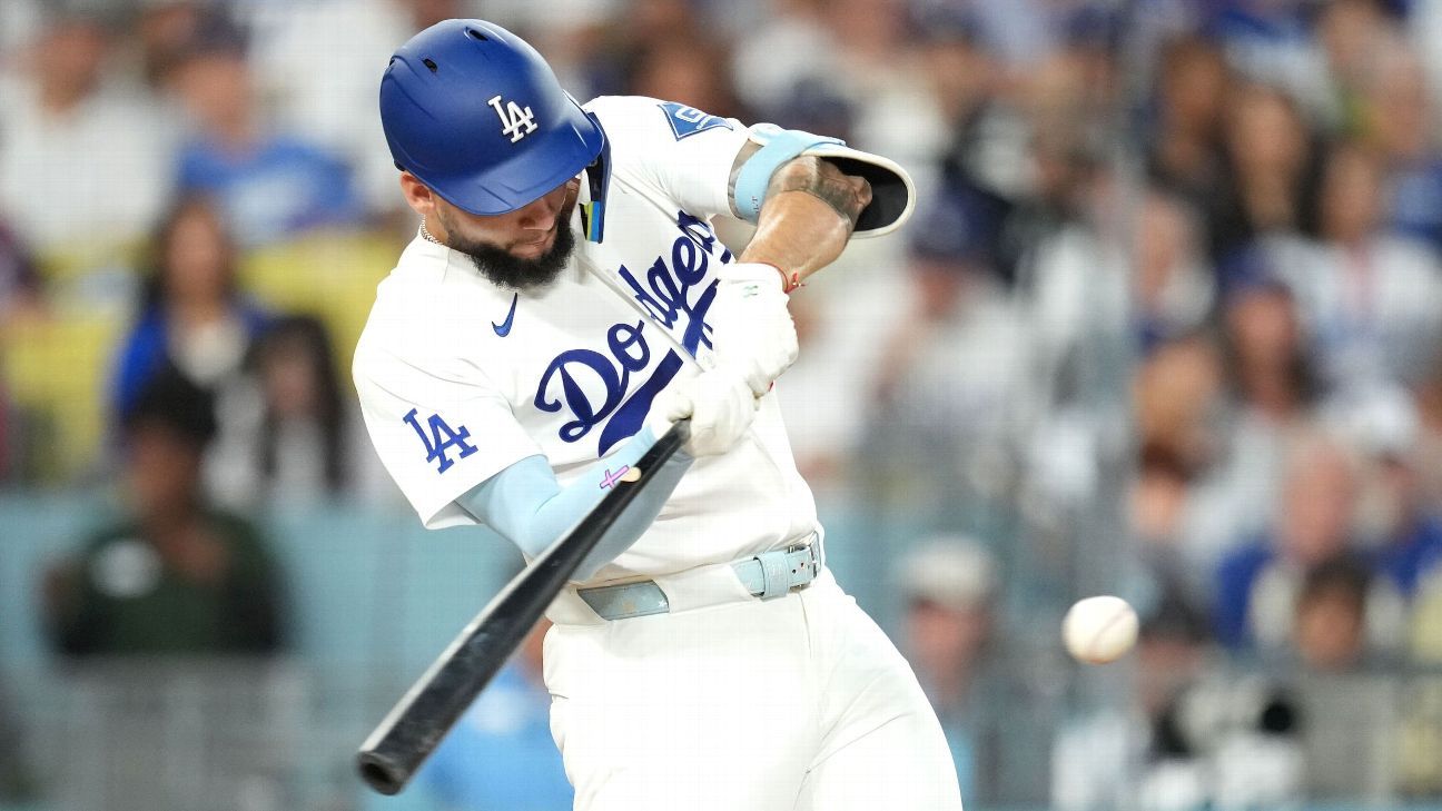 Dodgers' Andy Pages Fractures Hand After Being Hit by Pitch
