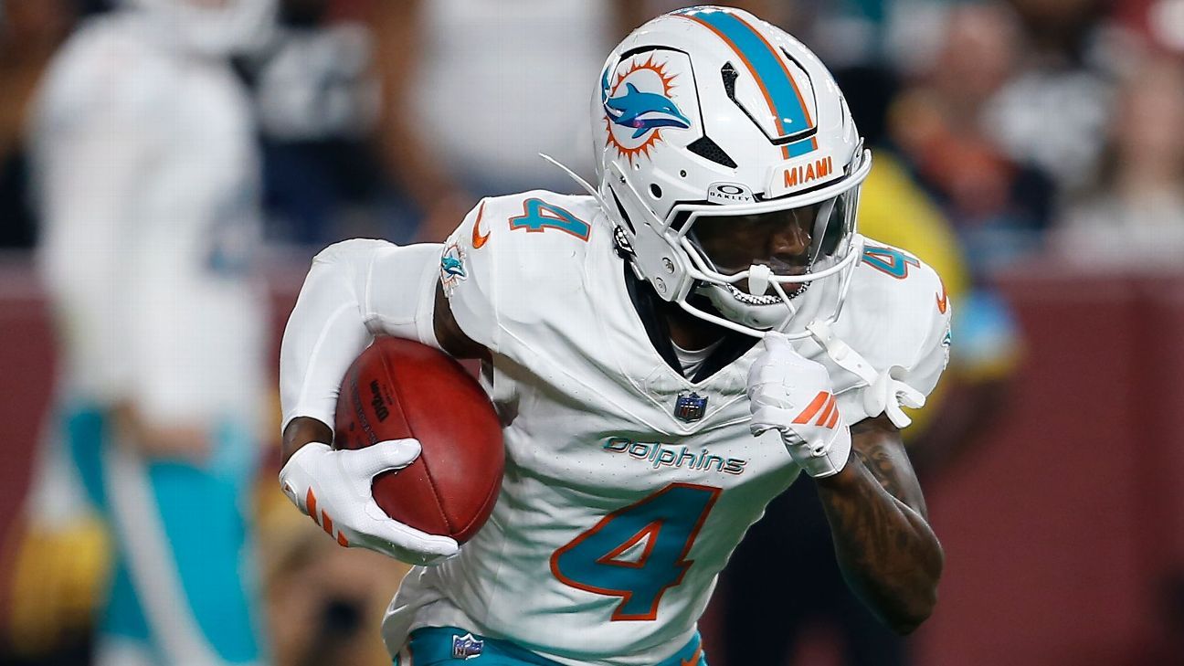 Dolphins tauschen Atwell zurück zu den Rams gegen Hunter
