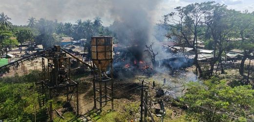 Dutzende Tote bei Luftangriff auf Markt im Westen von Myanmar