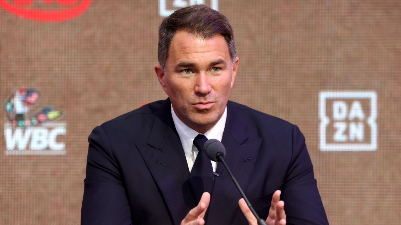 Eddie Hearn 驳斥 Dana White 关于 Joshua-Fury 推广活动的说法
