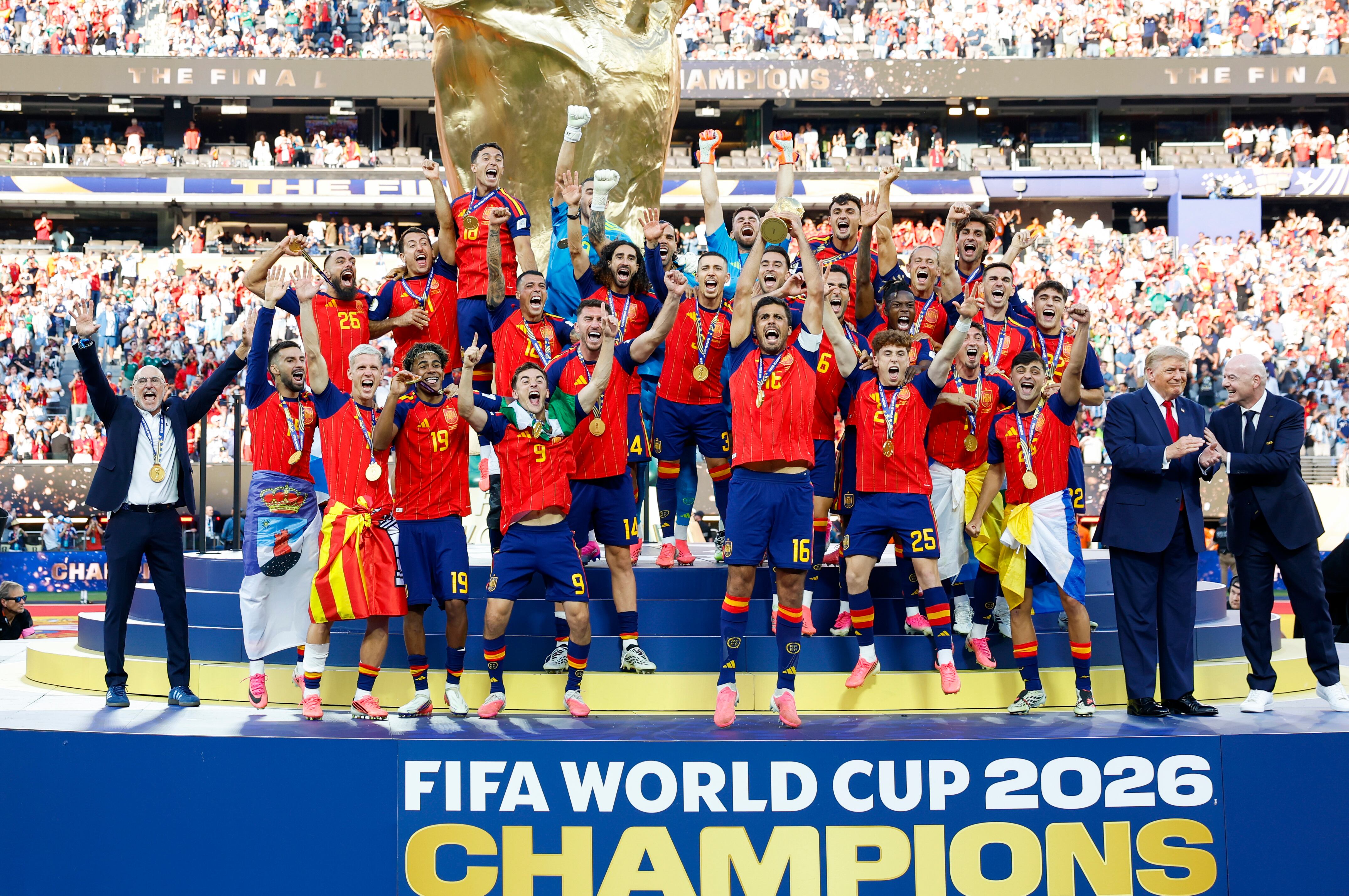 España se proclama campeona mundial de fútbol por segunda vez