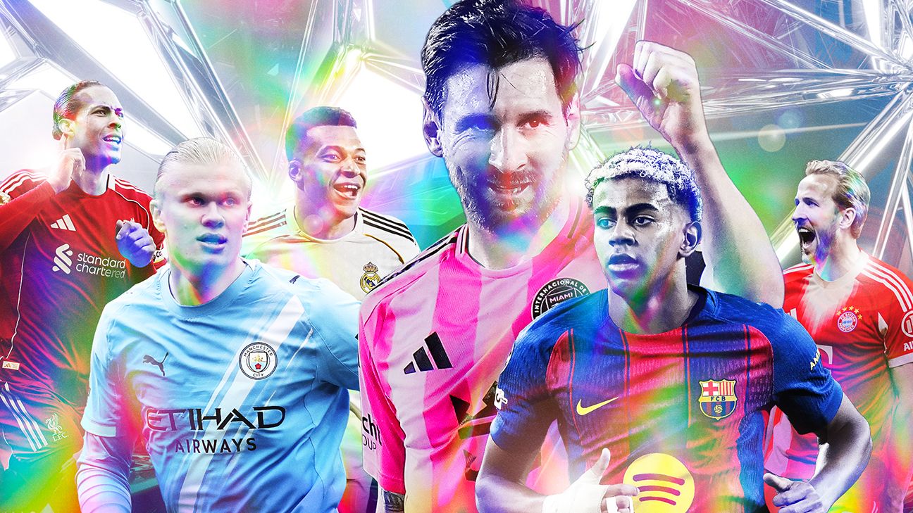 ESPN Kürt die Top 100 Fußballspieler