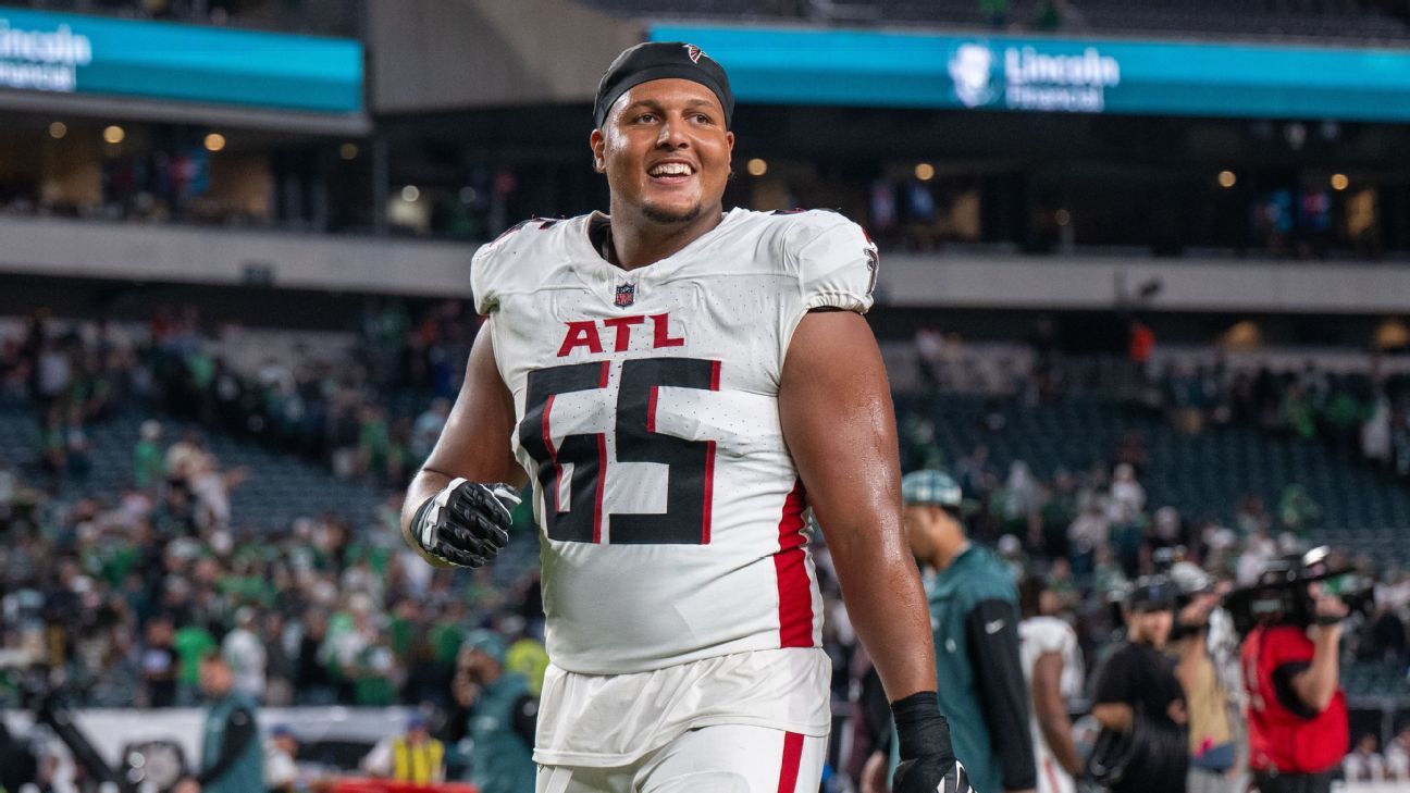 Falcons Extend Offensive Lineman Bergeron