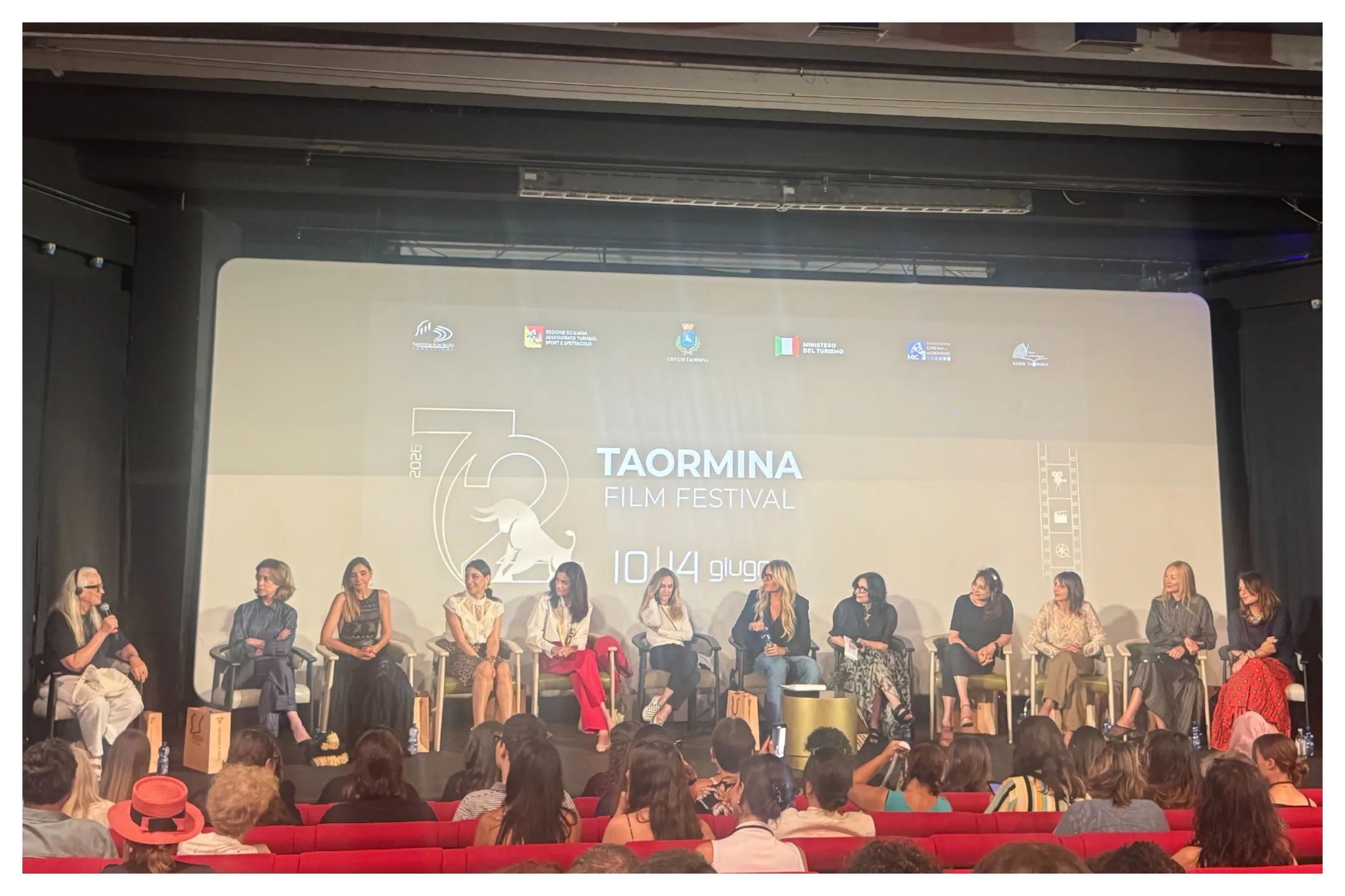 Fernanda Torres Discusses Gender Parity Strategy at Taormina Panel