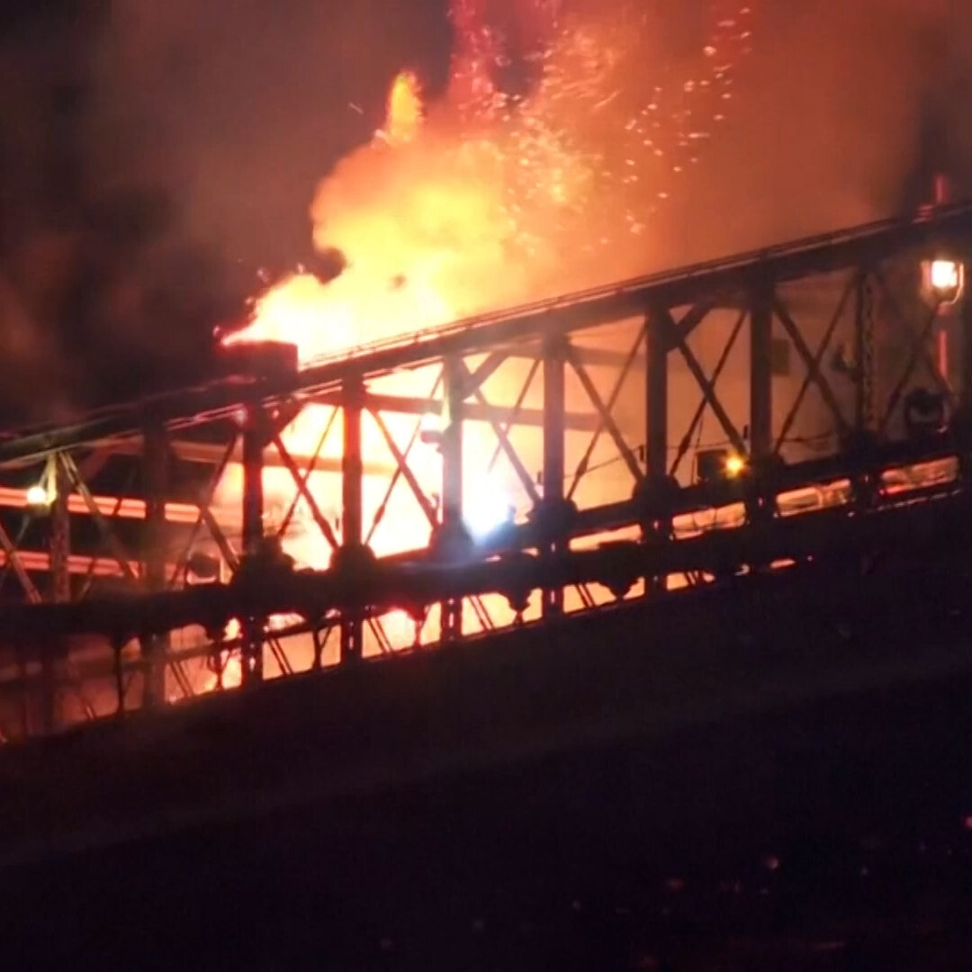 Fire Breaks Out on Brooklyn Bridge During July Fourth Fireworks Display