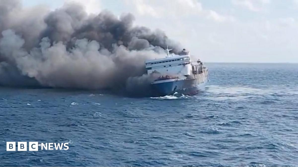 Five Dead, Dozens Missing After Indonesian Ferry Catches Fire