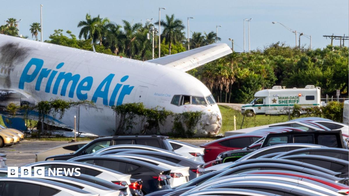Five Killed as Amazon Cargo Plane Crashes at Miami Airport