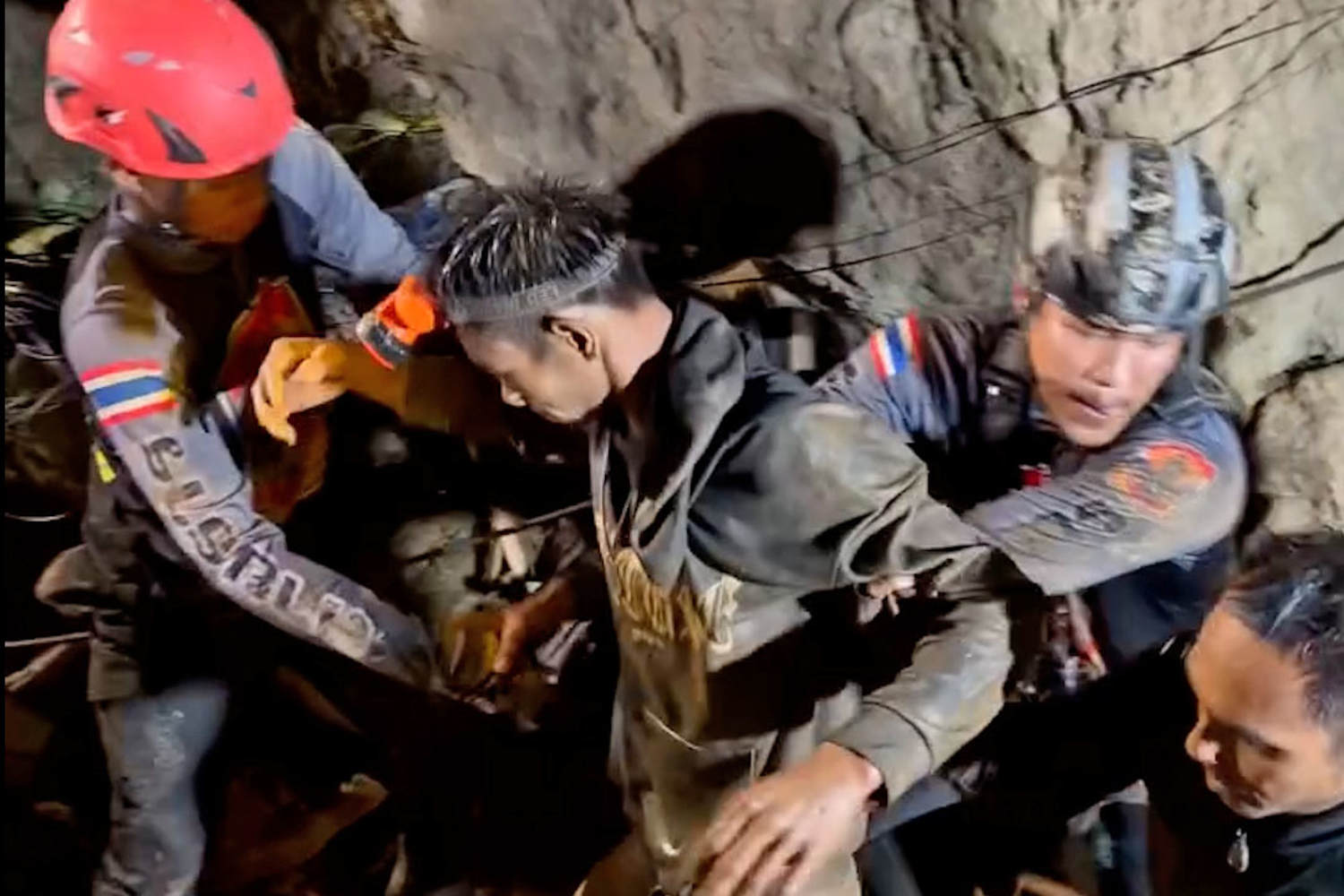 Five Men Rescued from Flooded Cave in Laos, Two Remain Missing