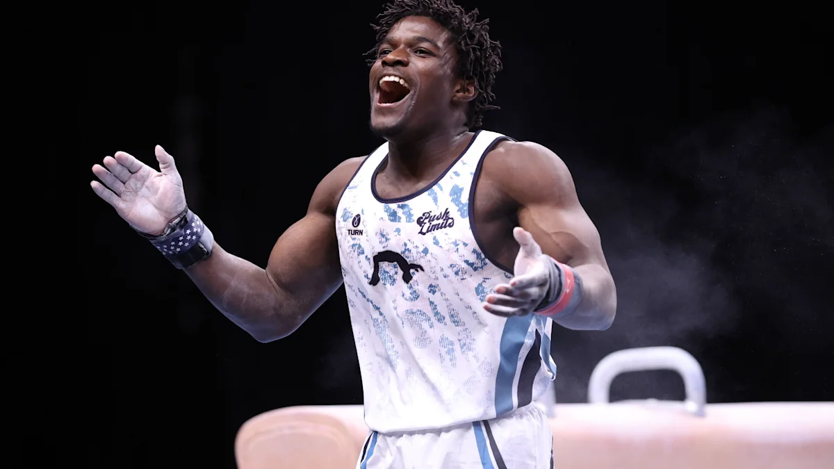 Frederick Richard Wins First U.S. All-Around Gymnastics Title