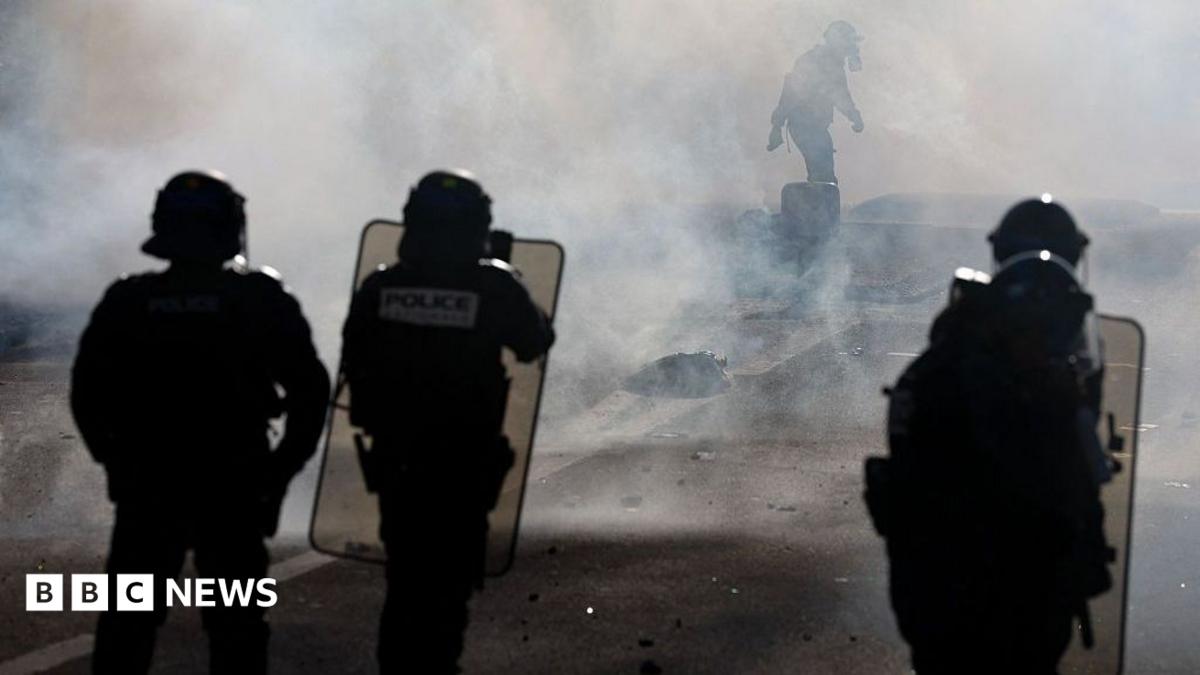 French Student Protester Loses Hand in Clash with Police