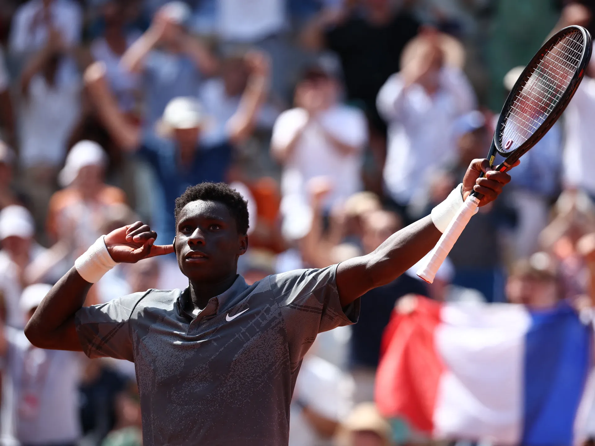 El adolescente francés Kouame iguala el récord de Nadal en el French Open