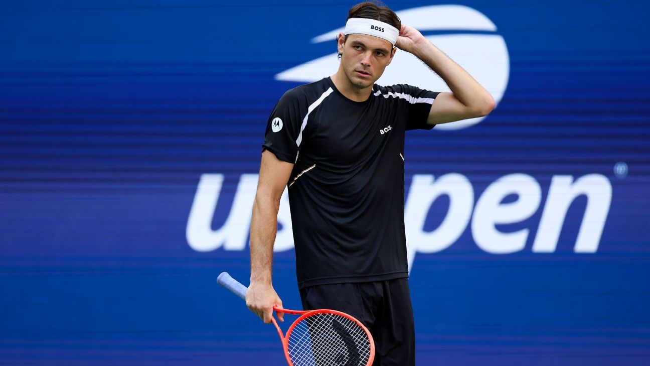 Fritz verliert US-Open-Match nach Zwei-Satz-Vorsprung