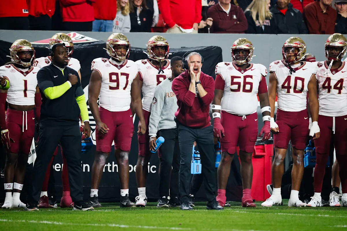FSU-Backup-Quarterback Malachi Marshall wegen Verletzung beim Scrimmage verhindert