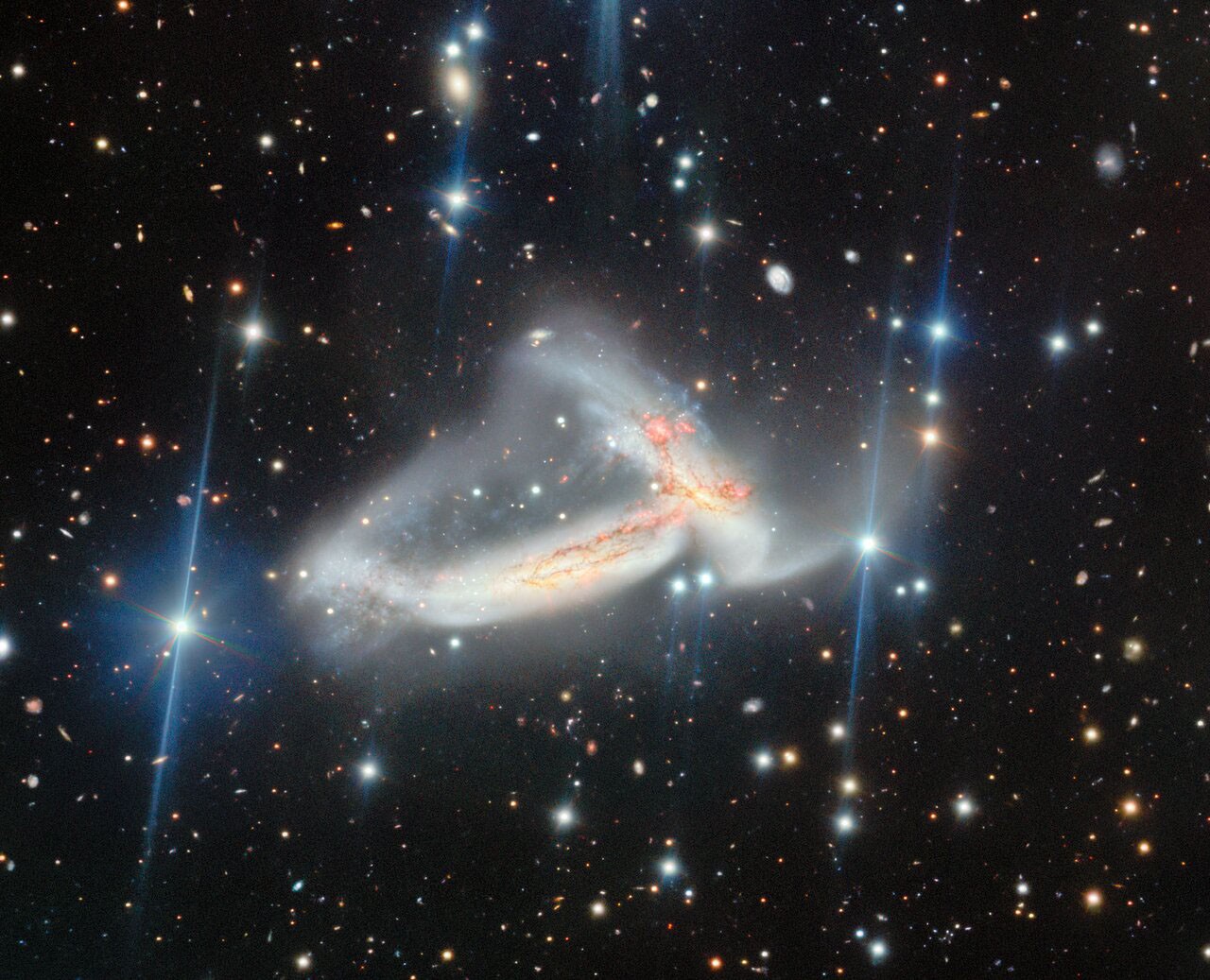 Galactic Merger Named by Hawaiian Students