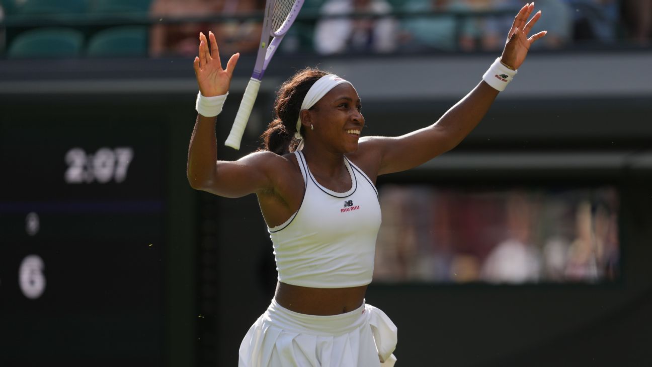 Gauff Advances to Wimbledon Third Round