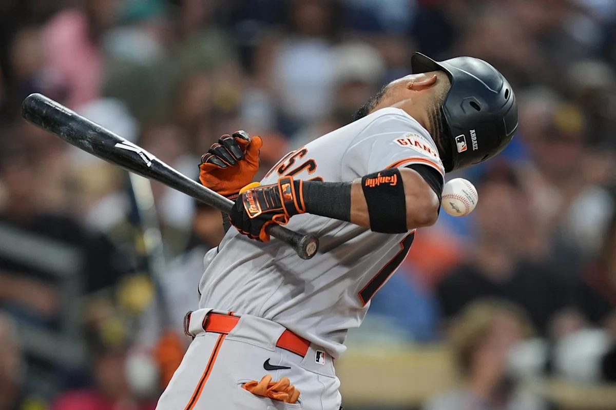 Giants Scratch Batting Leader Arraez Due to Cramps