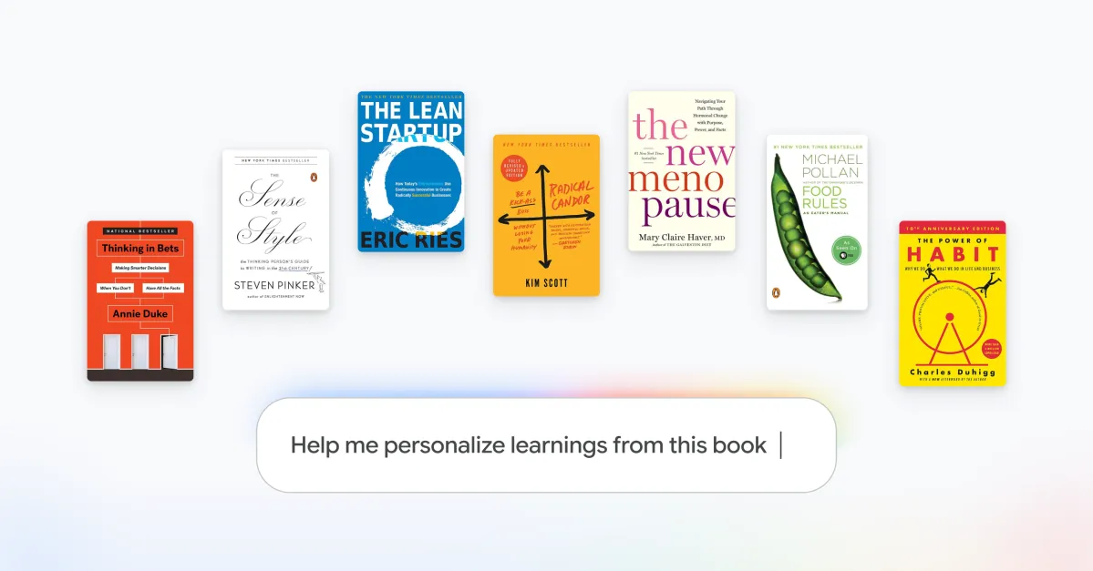 Googles Gemini Notebook integriert sich mit Google Play Books