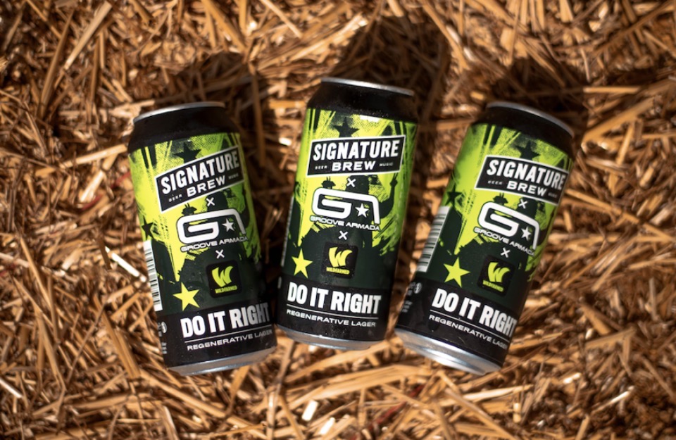 Groove Armada bringt Lager mit Signature Brew auf den Markt