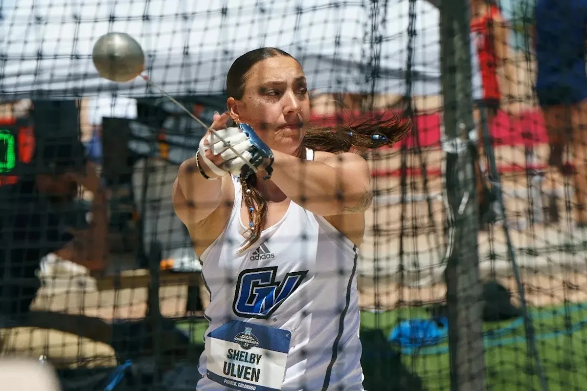 GVSU's Shelby Ulven earns highest GLIAC track and field honor