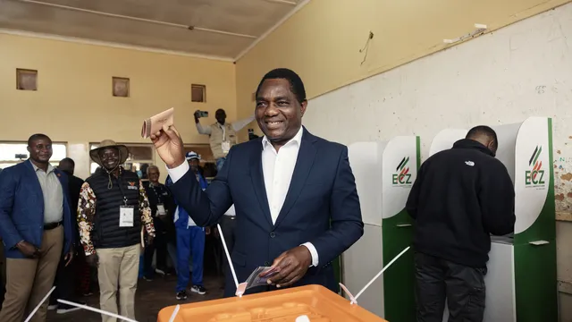 Hakainde Hichilema wiedergewählt, Opposition erkennt Ergebnis nicht an