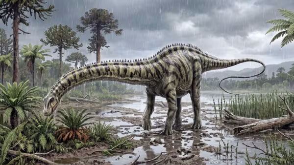 Hallan restos de diplodocus en Teruel, el primer ejemplar fuera de Norteamérica