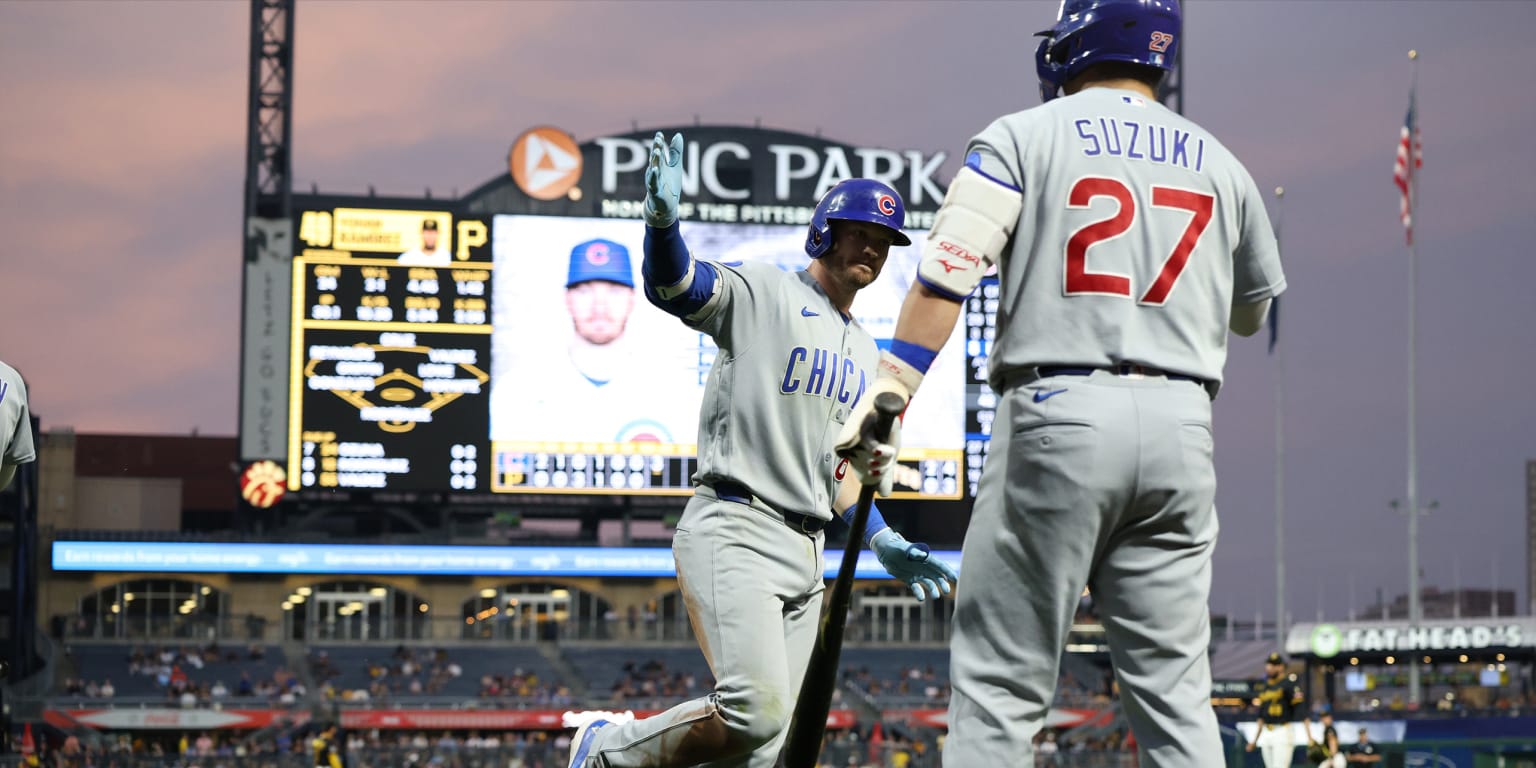 Happ's 5 RBIs help Cubs end 10-game losing streak