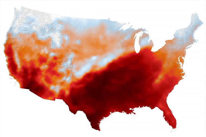 Heat Dome Sweeps South-Central US as Summer Ends