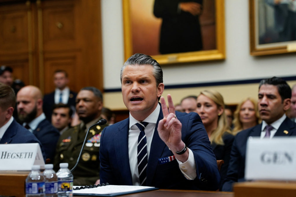 Hegseth Criticizes Lawmakers' Comments on Iran War During Congressional Testimony