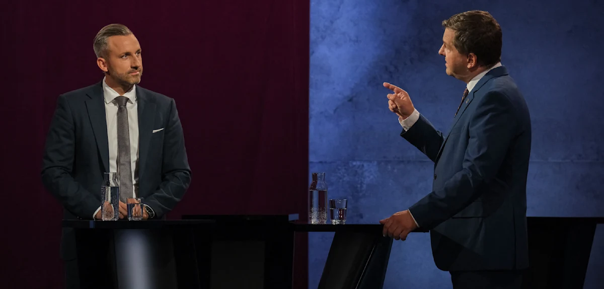 Hitziges TV-Duell zwischen AfD- und CDU-Spitzenkandidaten in Sachsen-Anhalt