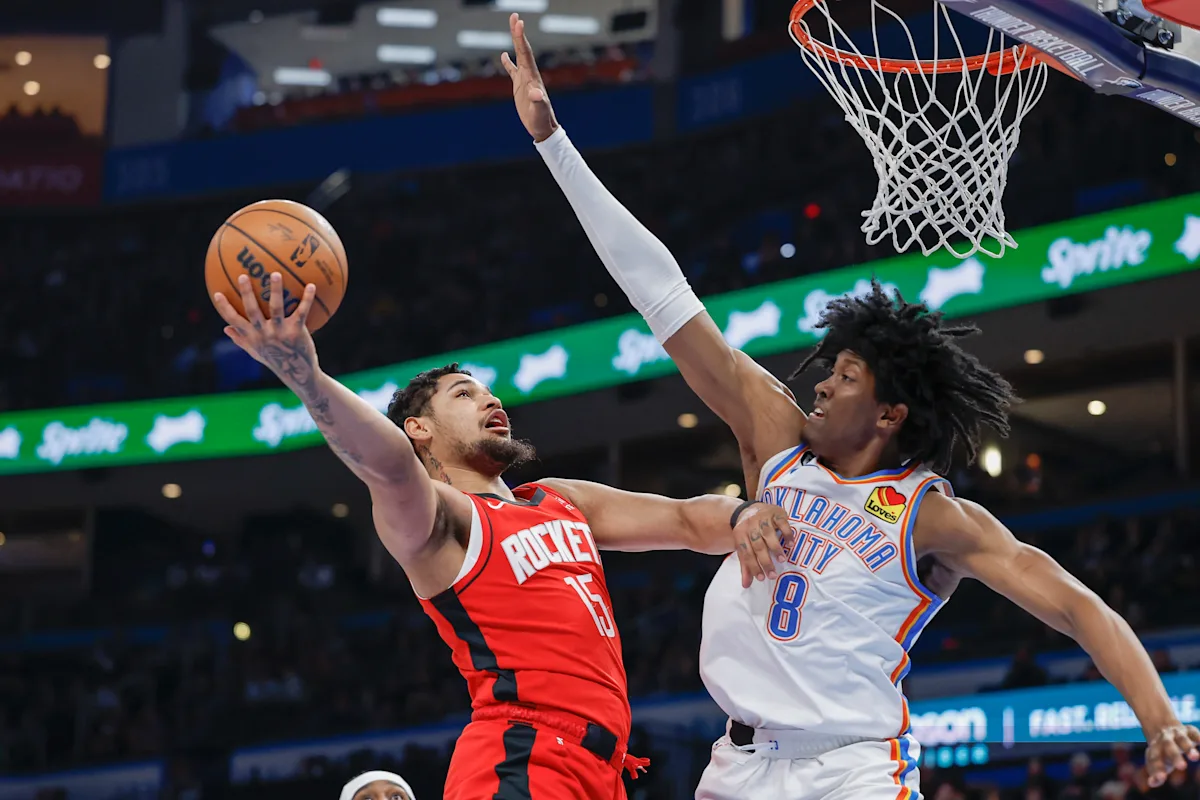 Historia de los dorsales de Houston Rockets: Daishen Nix usó el No. 15 de 2021 a 2023