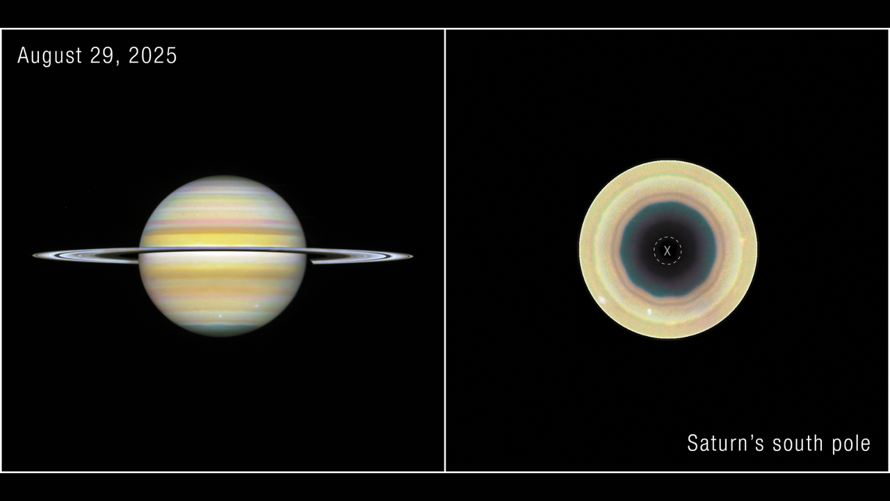 Hubble Confirms Growing 10-Sided Cloud at Saturn’s South Pole