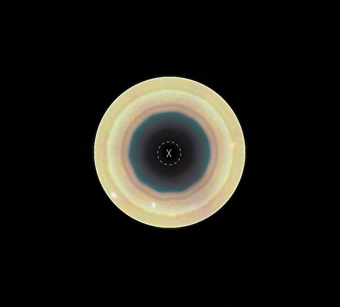 Hubble Telescope Detects Decagon at Saturn’s South Pole